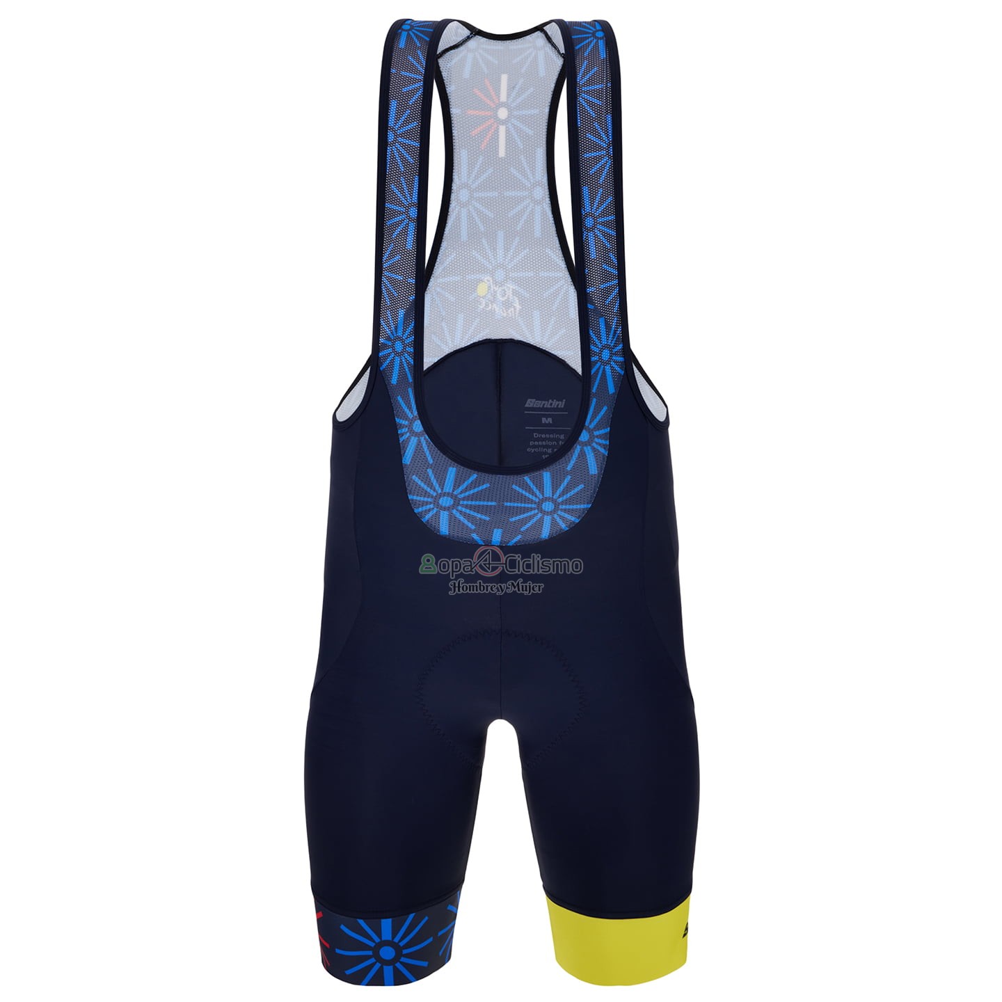 Tour DE Francia Ropa Ciclismo Culotte Corto 2023 Hombre Mangas Cortas Negro Azul